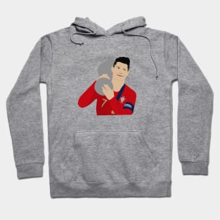 Cristiano ronaldo winning the Nations league Hoodie